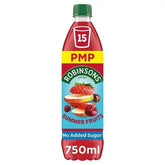 Robinsons Summer Fruits No Added Sugar Squash PMP 750ml (Case of 12)  Adomoo